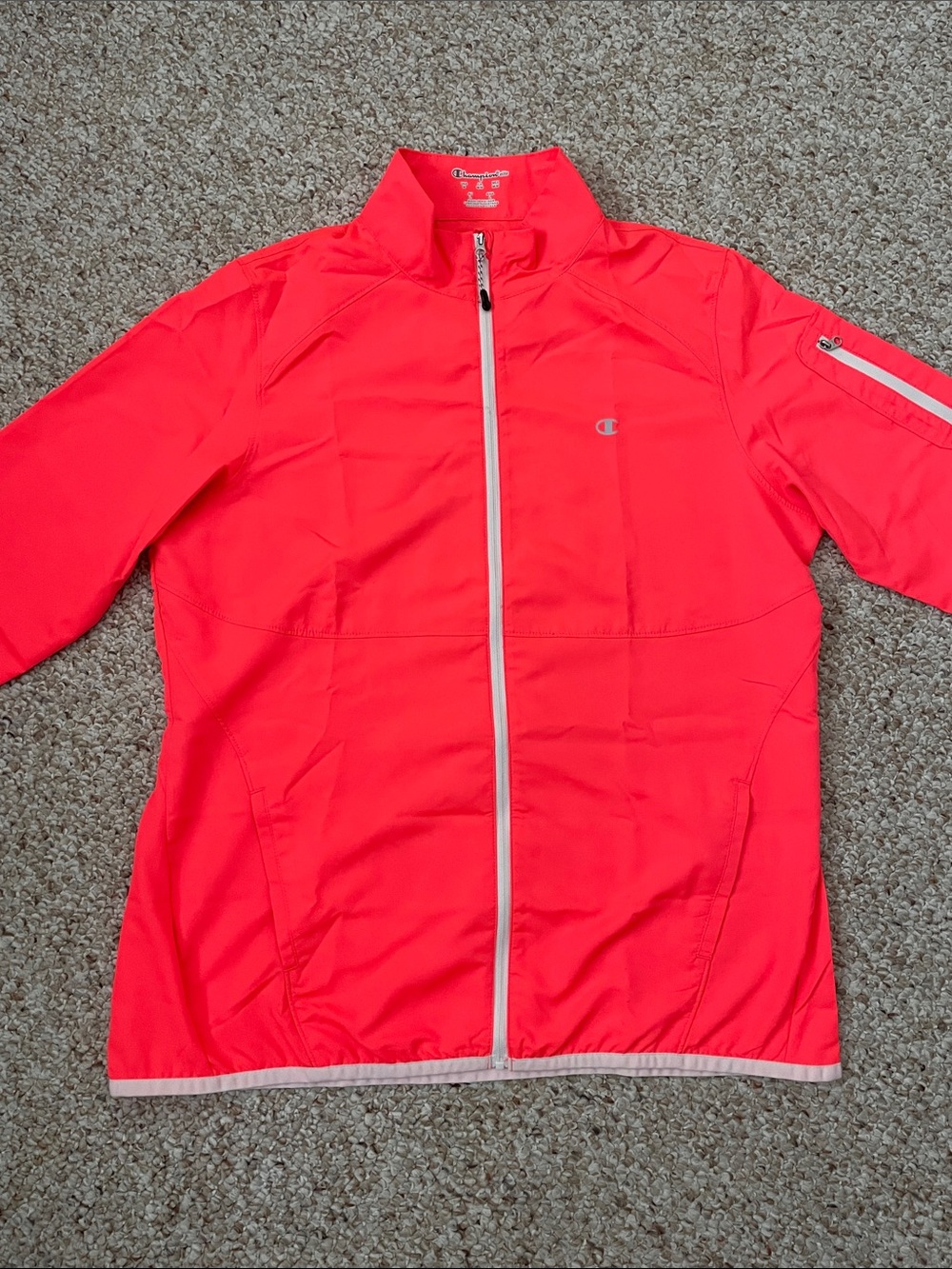 Women’s Champion Neon Coral Full-Zip Jacket